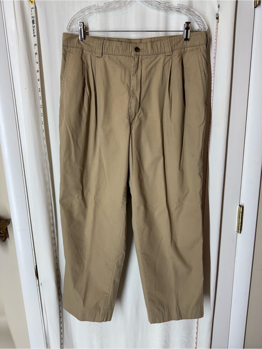 Vintage Savane Pleated Chinos